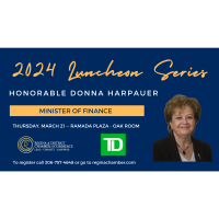 2024 - Luncheon Series - Hon. Donna Harpauer - Finance Minister