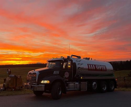 A great sunrise one of AAA's drivers caught