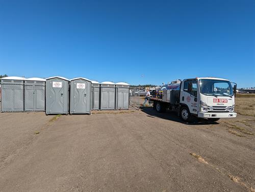 AAA servicing units at OysterFest