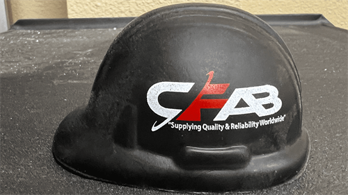 CFAB Global Custom Hard Had Stress Ball for Expo CFAB Global Custom Hard Had Stress Ball for Expo