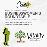 Business Women's Roundtable @ Vitality Natural Health & Wellness Center