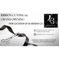Ribbon Cutting - New Location @ 43 Artisan Co