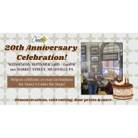 Nancy's Under the Steps 20th Anniversary Celebration w/ Cake Cutting