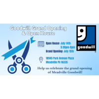 Open House @ Goodwill Industries Meadville
