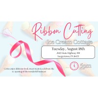 Ribbon Cutting @ The Ice Cream Cottage