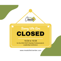 Chamber Office Closed - PACP Conference