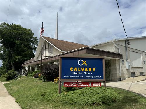 Our Pre-K and Kindergarten through 2nd grades continue to learn and grow at the Calvary Campus.