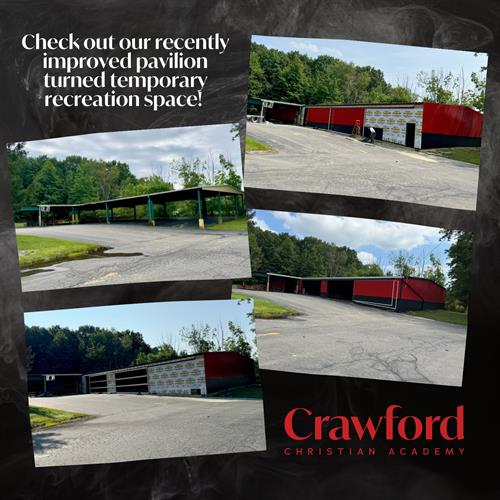 Our Recreation Space at our Vernon Campus is now enclosed!