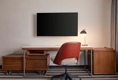 Desk Furnishings - Guest Room Detail 
