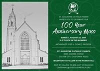 100th Anniversary Celebration of St. Augustine Parish