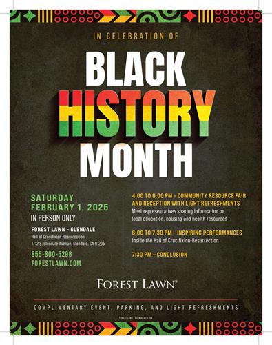 2025 Forest Lawn Black History Event 