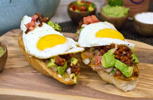 Molletes for Breakfast, a must try!!