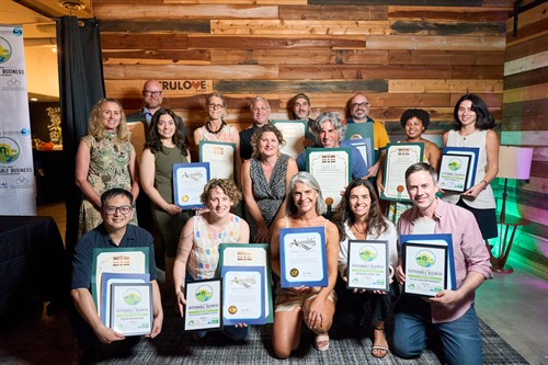 2026 Certified Sustainable Businesses recognized at the Awards event hosted at Trulove Post