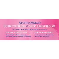 Martha & Mary Generations of Care Benefit Luncheon & Auction