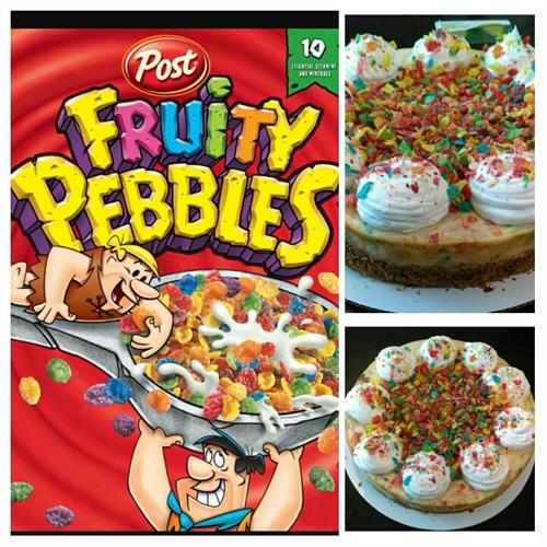 Fruity Pebbles Cheesecake
