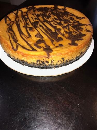 Oreo Pumpkin Cheesecake