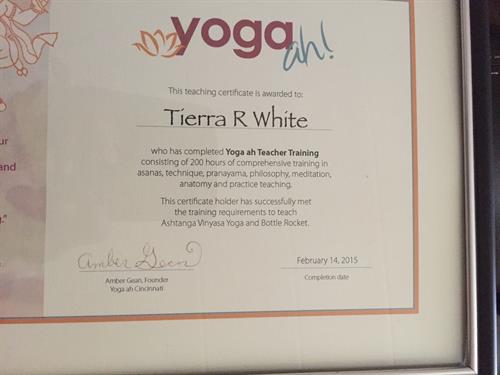 Yoga Certification 