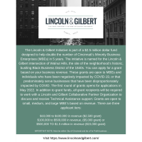 Lincoln & Gilbert Grant Opportunity