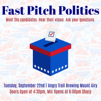 Fast Pitch Politics: Fall Edition (September 2026)