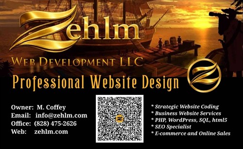 Contact Zehlm Web Development