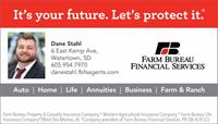 Farm Bureau Financial Services- Dane Stahl Agency 