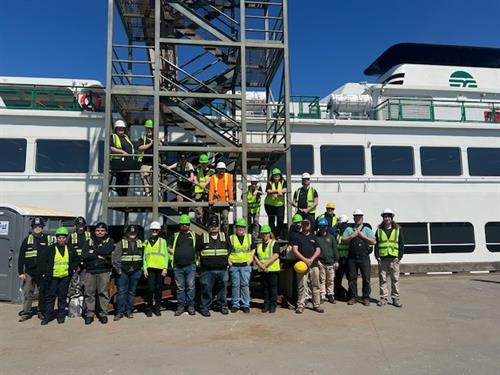 Proud to work on the WA Ferry Fleet Proud to work on the WA Ferry Fleet