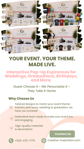 Build-Your-Own Pop-Up Booth Experiences Info Sheet
