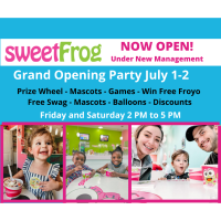 Grand Opening and Ribbon Cutting Sweet Frog