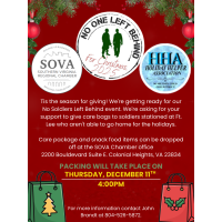 No Soldier Left Behind Packing Event