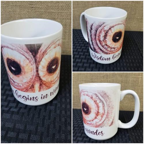 Mug with artwork of Milly Horner