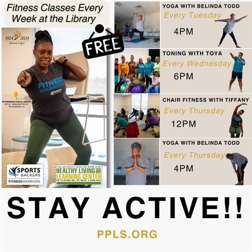 Fitness Classes Every Week!