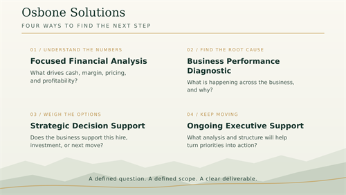 Overview of Osbone Services
