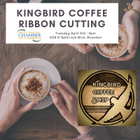 Kingbird Coffee Ribbon Cutting