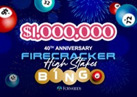 40th Anniversary Firecracker Bingo