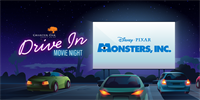Charter Oak Drive-In Movie Night - Monsters, Inc