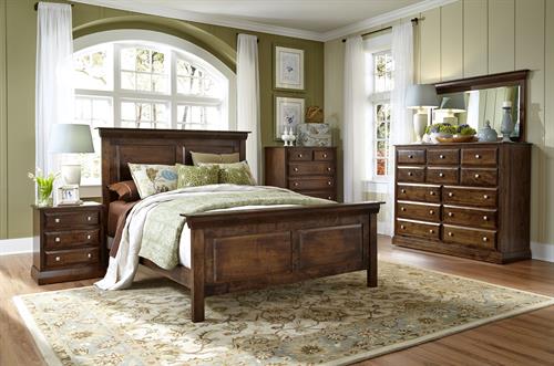 Hand-crafted, solid wood, custom bedrooms made in the USA