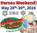Heroes Weekend at The Dinosaur Place
