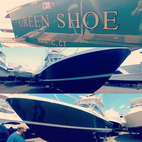 boat wraps and lettering