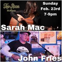 SARAH MAC & JOHN FRIES WITH CORINA MALBAURN