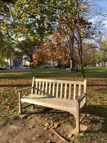Benches in Wadawanuck Square