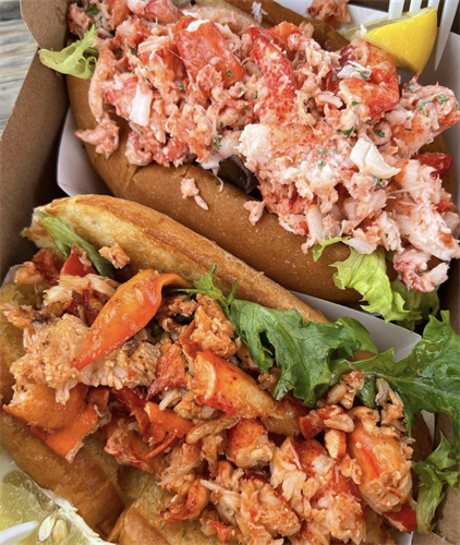 Our hot and cold lobster roll