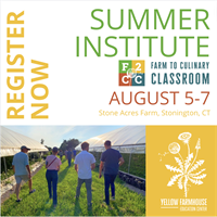 Summer Institute at Yellow Farmhouse Education Center on Stone Acres Farm
