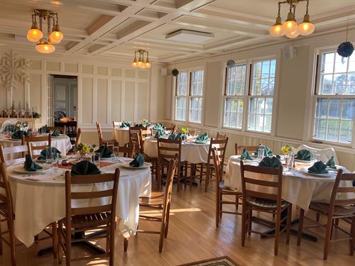 Five Dining Rooms for weddings and events