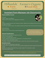Farm/Food Hub Manager