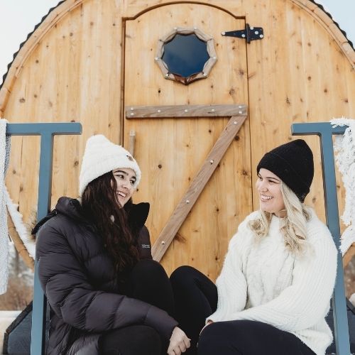 mobile Sauna Rental + Cold Plunges