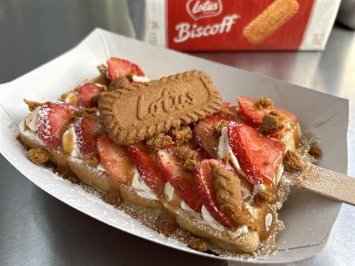 Biscoff Waffle