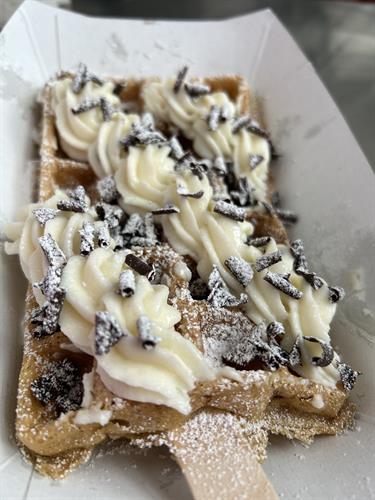 Cannoli Waffle