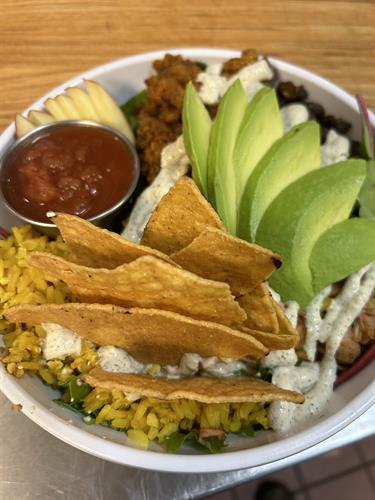 Vegan Mexican Bowl with Cashew Ranch