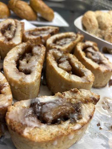 Gluten Free and vegan cinnamon rolls