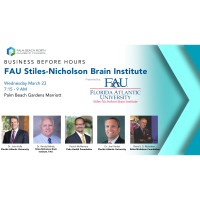 Business Before Hours: FAU Stiles-Nicholson Brain Institute: Building the Future of Brain Health and Training the Next Generation 